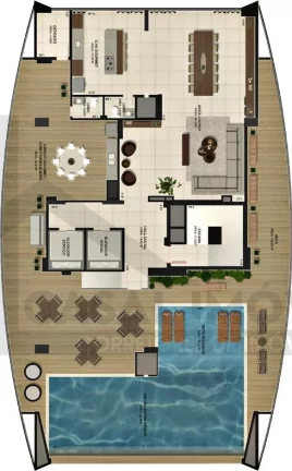 Imagem CASAL IMÓVEIS VENDE WAY BATISTA CAMPOS APARTAMENTOS 2 OU 3 QUARTOS COM SUÍTE + VARANDA GOURMET 1 OU 2 VGS 84,85 M2