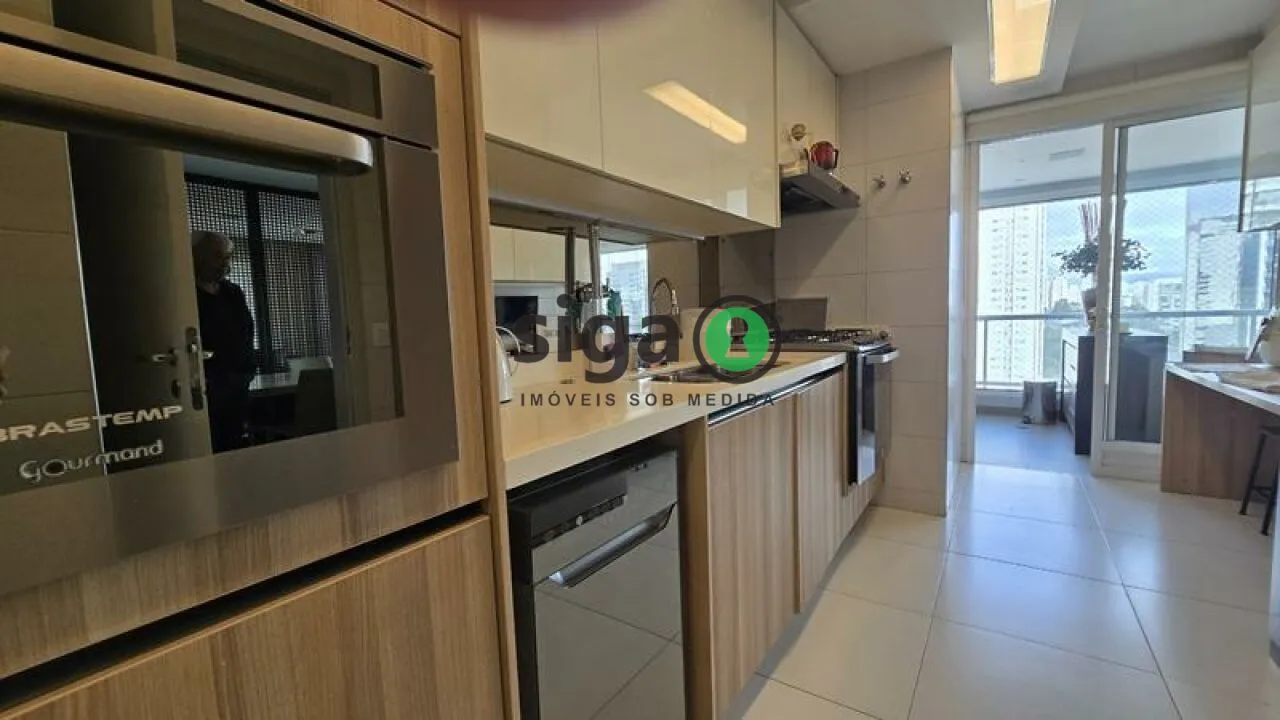 Imagem Apartamento Alto Padrão à Venda no Brooklin - 3 Suítes - 4 Vagas Fixas - Acabamento Premium