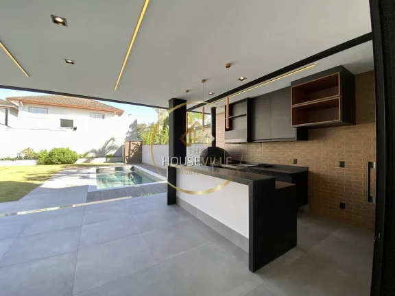 Imagem Casa Sobrado, 4 suítes, 367m², Condomínio Altos da Serra V.