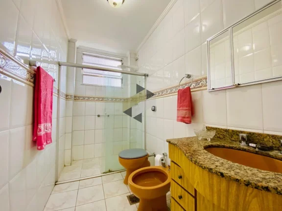 Imagem Apartamento para Venda em Santos, Embaré, 2 dormitórios, 1 suíte, 3 banheiros, 1 vaga