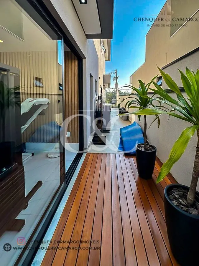 Imagem Casa porteira fechada à venda no Reserva Ermida Jundiaí, 290m², 3 suítes e automação