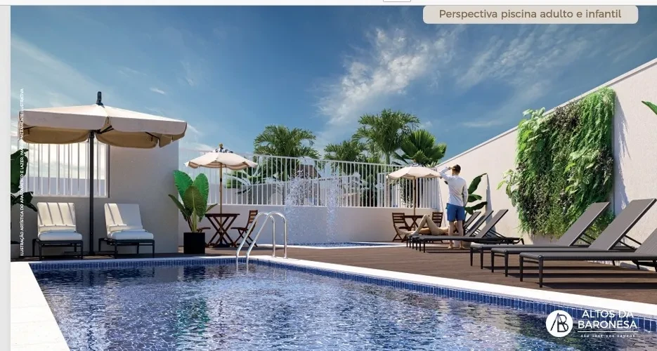 Imagem Apartamento com 3 Quartos à Venda, 70 metros em Condomínio Recanto da Baronesa - São José dos Campos