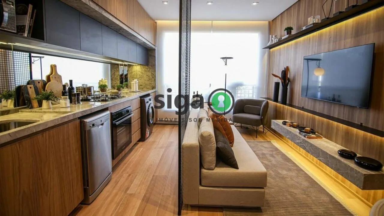 Imagem Blue Home Resort,apartamento de 38m² com lazer completo e sofisticação