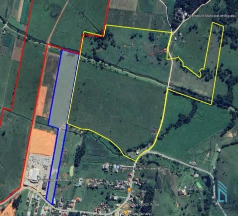 Imagem Terreno 50.000 mil m2 plano a venda, próximo ao anel viário em BIGUAÇU - SC