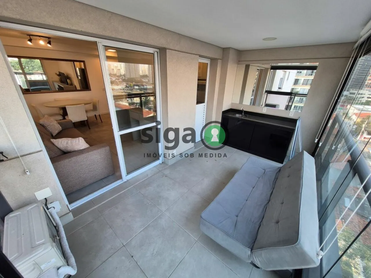 Imagem Apartamento para locação na Chácara Santo Antônio com 2 quartos