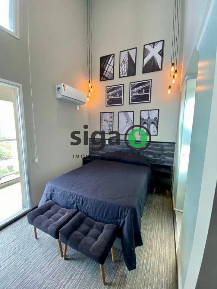 Imagem Studio a venda na Vila Olímpia, equipado e decorado com 28m2 e com vaga.