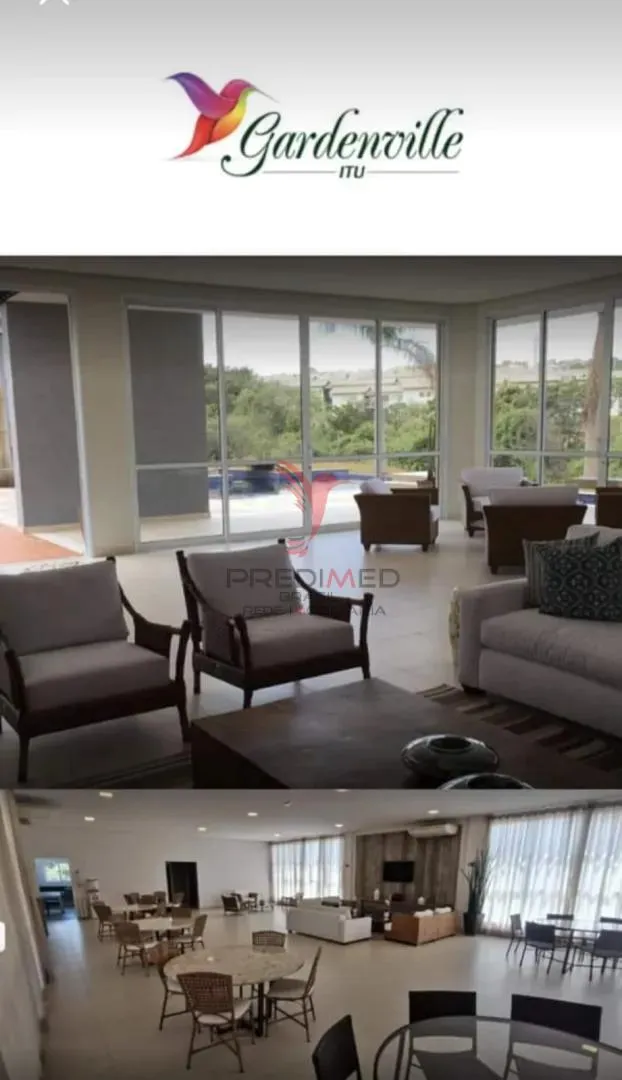 Imagem Lote plano, de esquina, a venda no Condominio Garden Ville em Itu