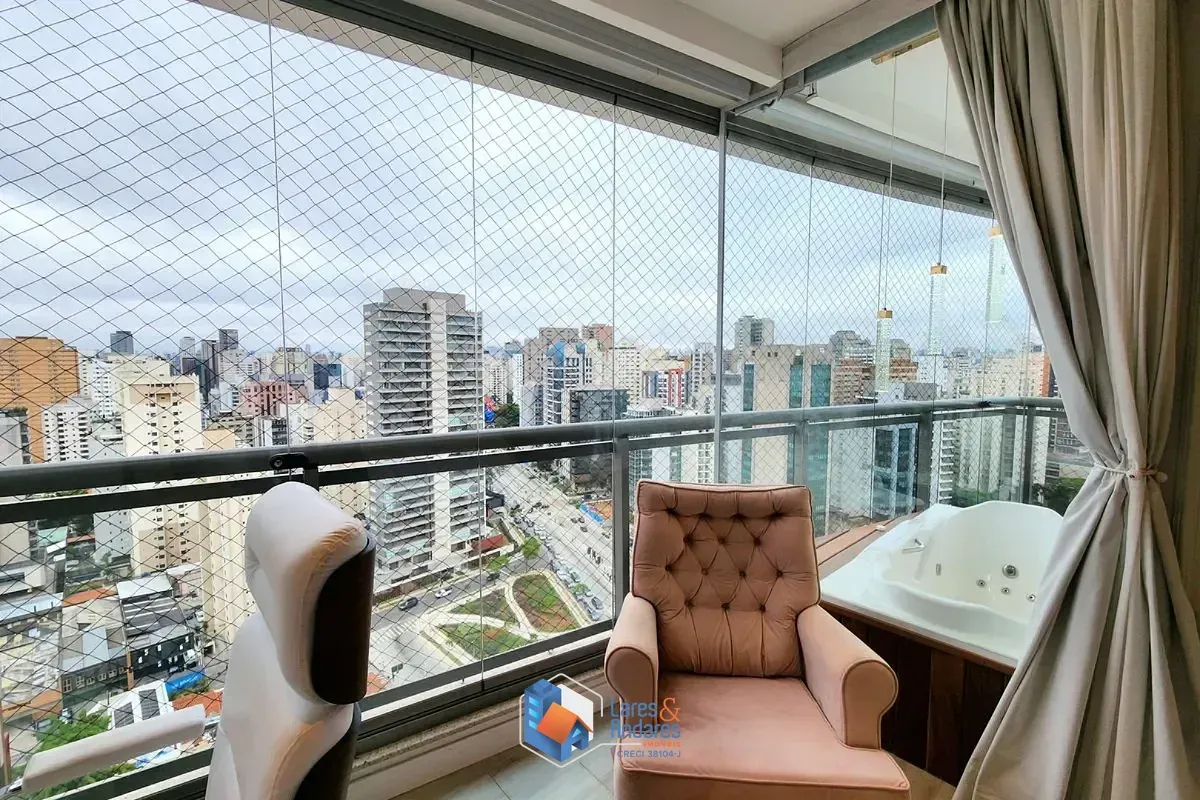 Imagem Apartamento para venda em Itaim Bibi com 2 quartos, sendo 2 suítes, 134m²