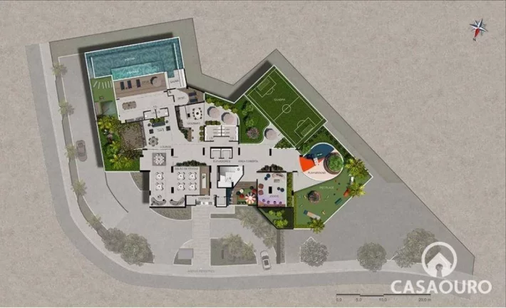Imagem Apartamento com 4 quartos à venda, 173 m² - Vila da Serra - Nova Lima/MG