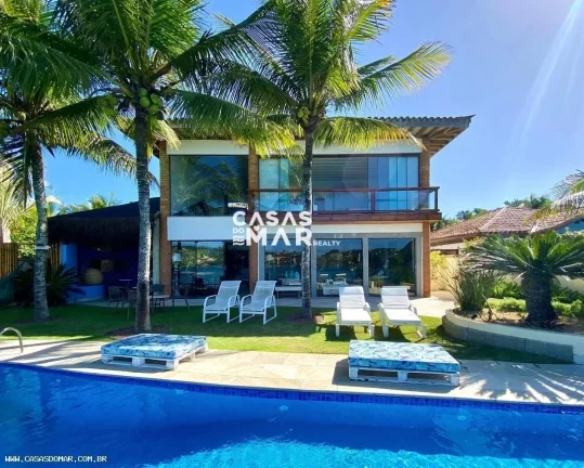 Imagem Imperdível casa frente mar à venda em Búzios-RJ, bairro Ferradura: 6 quartos, 6 suítes, 3 salas, 9 banheiros, 7 vagas, 880m².