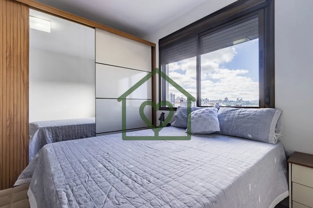 Imagem Apartamento MOBILIADO com 65m² privativos, 2 dormitórios, sendo 1 suíte, e 2 vagas de garagem! 
 ...