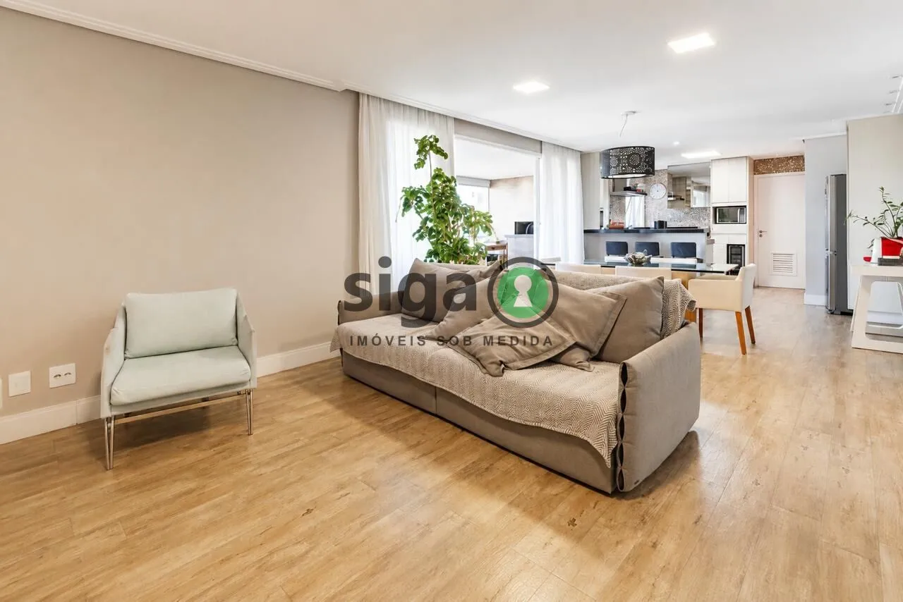 Imagem Apartamento de 141 metros 3 suítes, 2 vagas a venda no Condomínio Paulistano