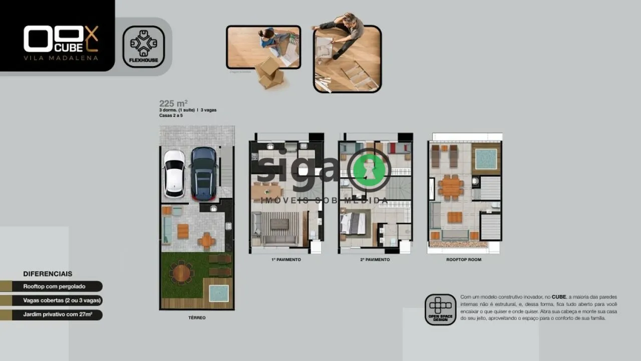 Imagem Casa em Condomínio para venda na Vila Madalena, São Paulo - SP