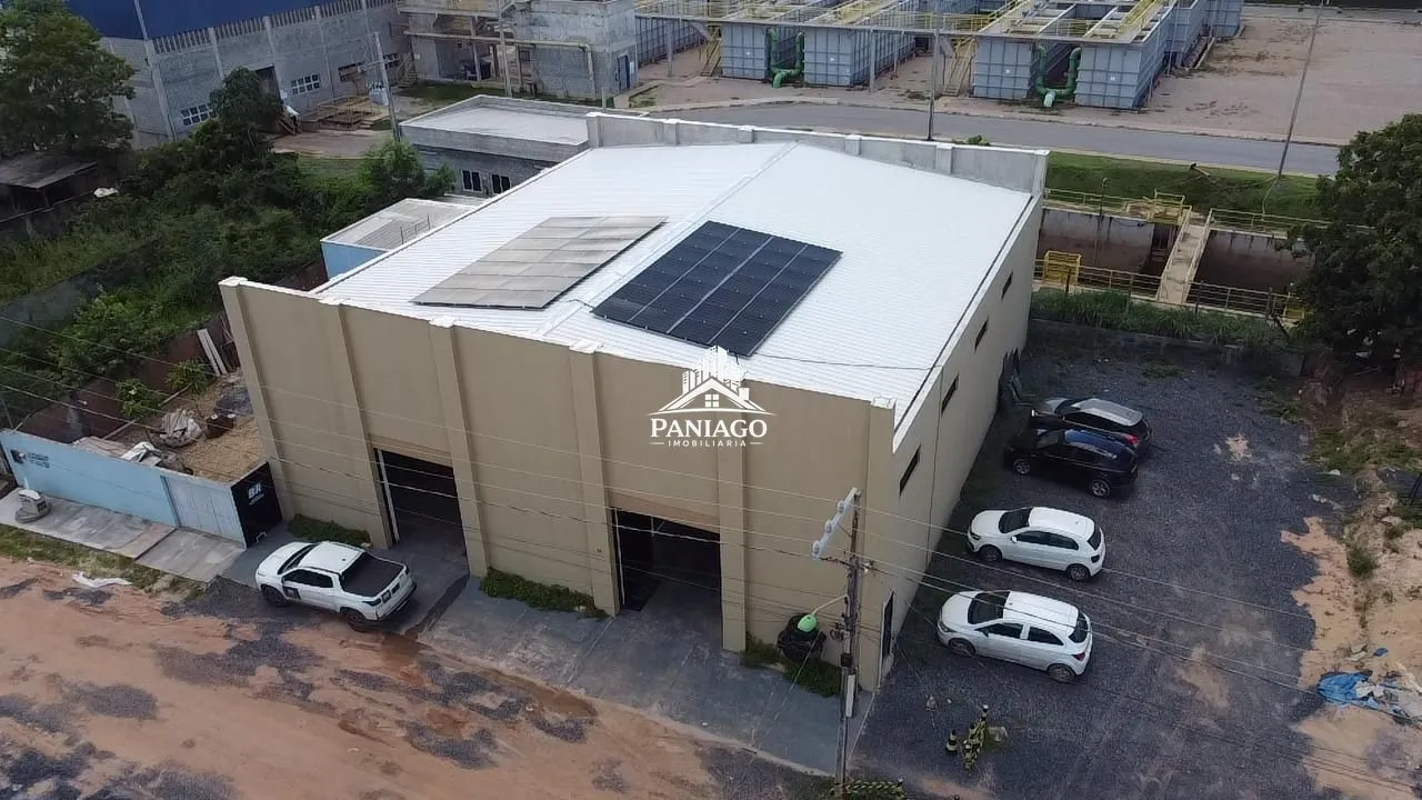 Foto do imóvel Barracão 430 m², pé direito alto, energia solar - Parque Geórgia em Rua A, 9 - Parque Geórgia, Cuiabá - MT