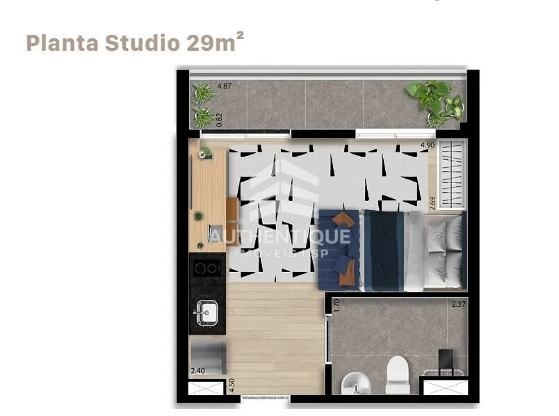 Imagem Welconx Vila Olímpia - Apartamento à venda no bairro Vila Olímpia - São Paulo/SP, Zona Sul