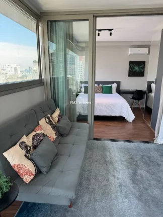 Imagem Imperdível: Apartamento à venda em São Paulo-SP, Cerqueira César 1 quarto, 1 sala, 1 banheiro, 1 vaga de garagem, 46,00 m².