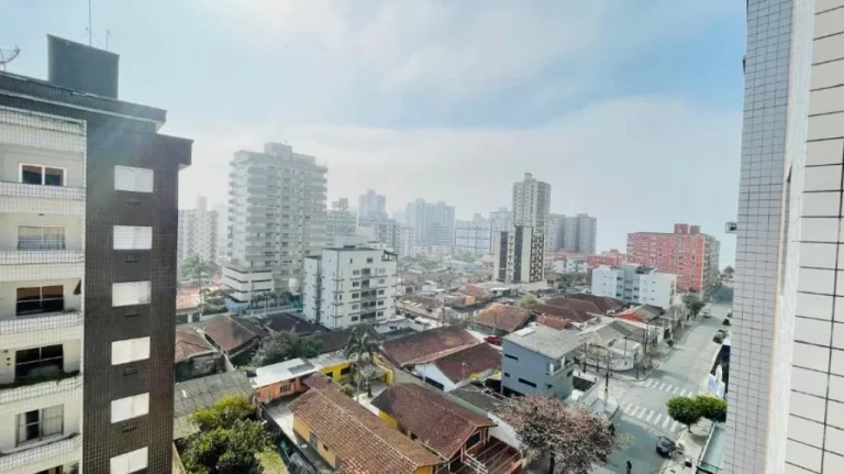 Imagem Apartamento com Vista Lateral para o Mar em Praia Grande – Bairro Ocian