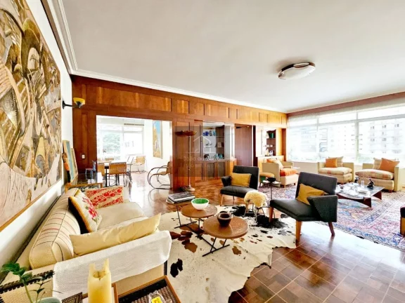 Apartamento com 276m² 3 dorm 2vagas Jardins