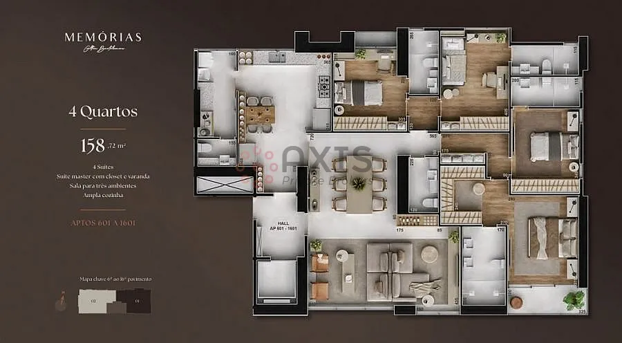 Imagem Área Privativa 4 Quartos em Lourdes - Lazer completo