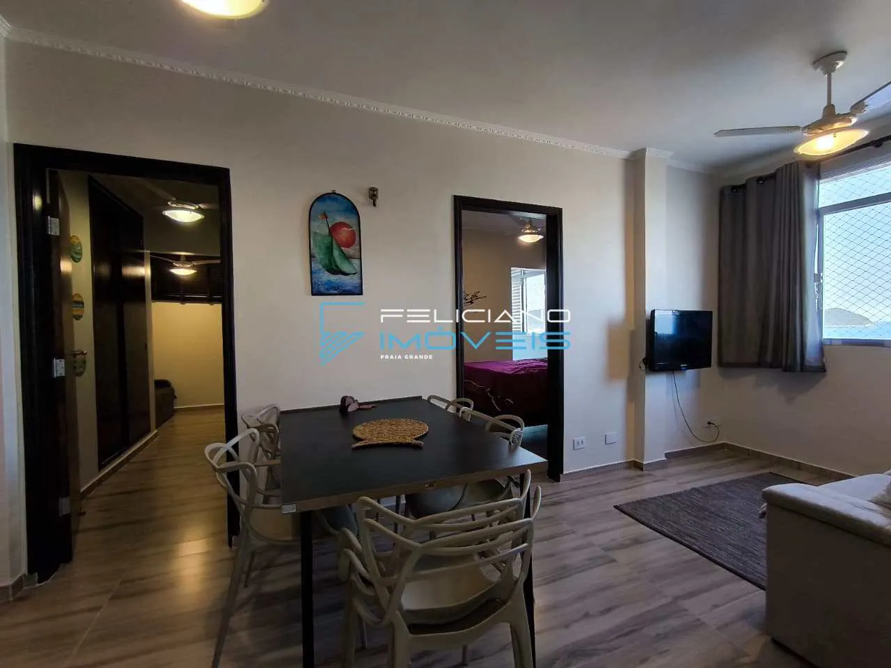 Imagem Apartamento com 2 quartos, Guilhermina, Praia Grande - R$ 555 mil, Cod: 7465