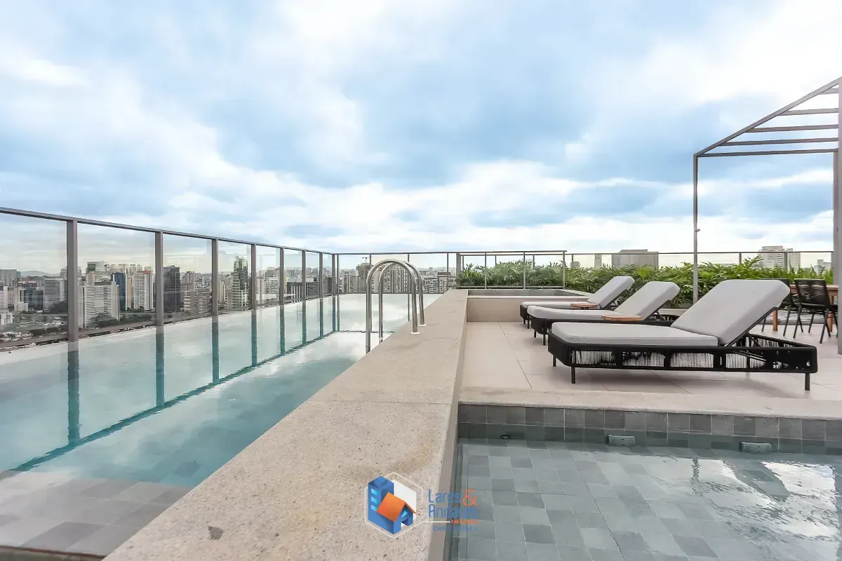 Imagem Apartamento para venda em Brooklin com 1 quarto, sendo 1 suíte, 35m²