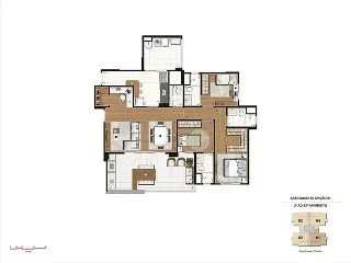 Imagem Apartamento de luxo com 3 quartos e 3 suítes no Condomínio Gióia Aclimação em São Paulo-SP, 124m², 4 banheiros e 3 vagas. Venha conferir!