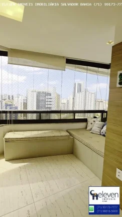 AQUARIUS ICONE APARTAMENTO, PORTEIRA FECHADA, 168M², 4/4, 2 SUÍTES, NASCENTE, VARANDA, 4 VAGAS DE GARAGEM. 