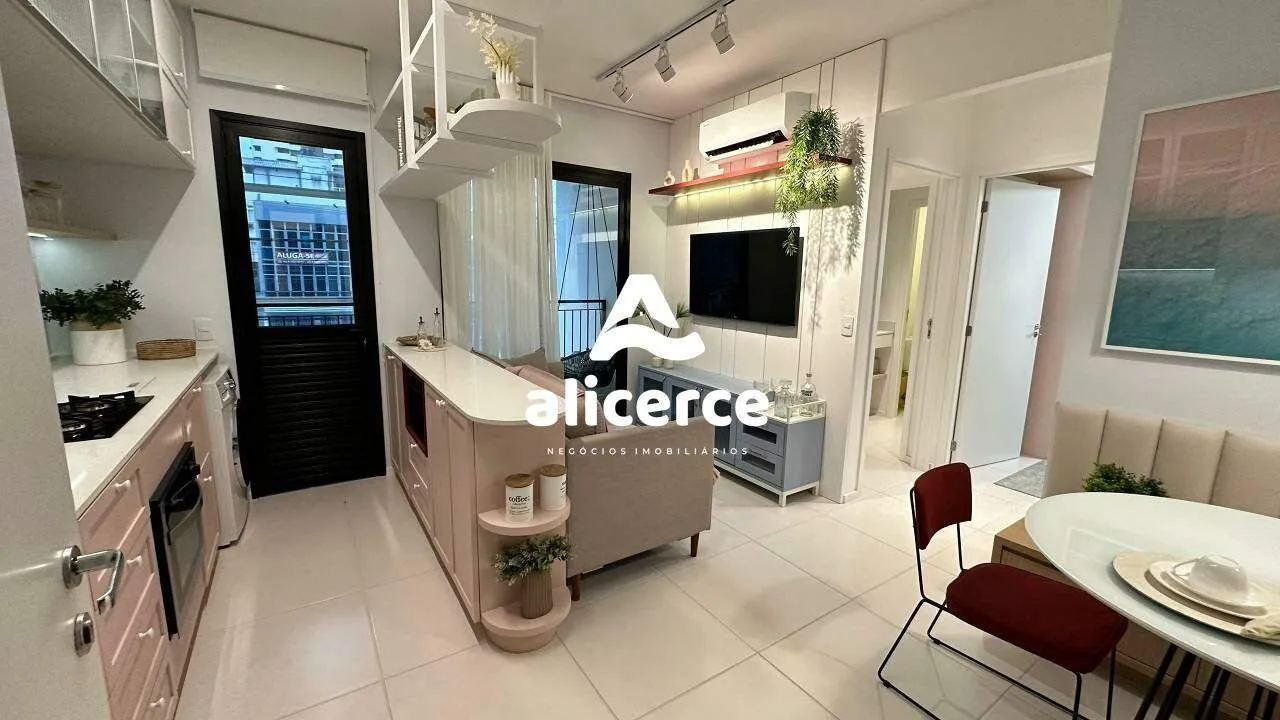 Imagem Apartamento com 2 dormitórios I 48m² I Sacada I Churrasqueira em Areias - São José/SC