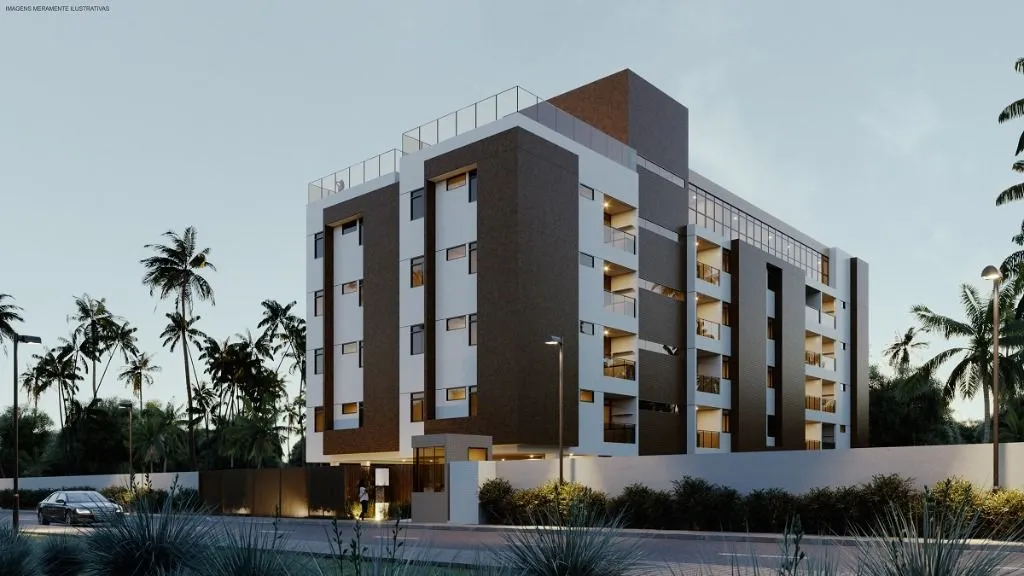 Foto do imóvel Apartamento com 2 dormitórios à venda, 59 m² por R$ 430.852,00 - Praia Formosa - Cabedelo/PB
