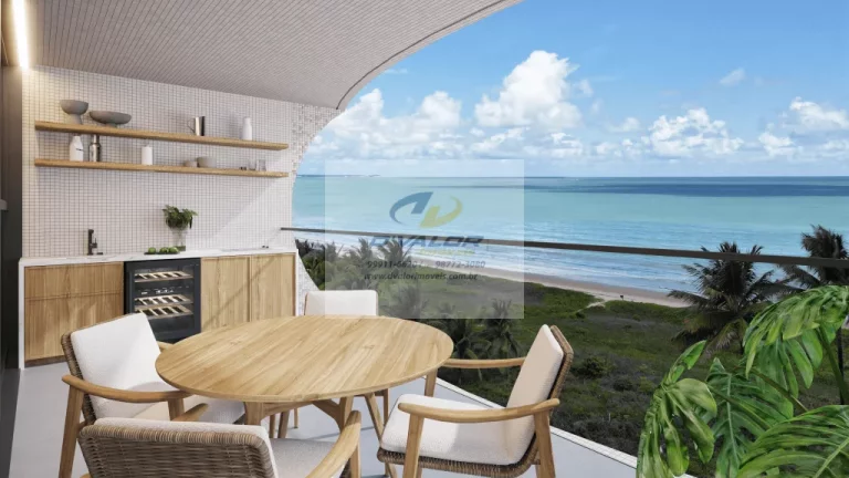 Imagem Vendo apartamentos na Av. beira mar, medindo de 160 m² à 196 m², com 3 suítes + DCE, varanda gourmet e 2 vagas