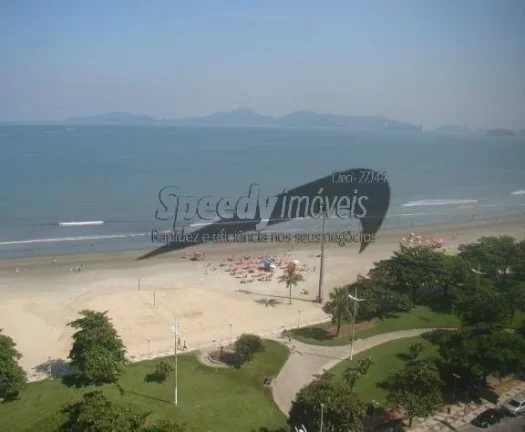 Imagem Cobertura em Santos a venda na orla da praia.
