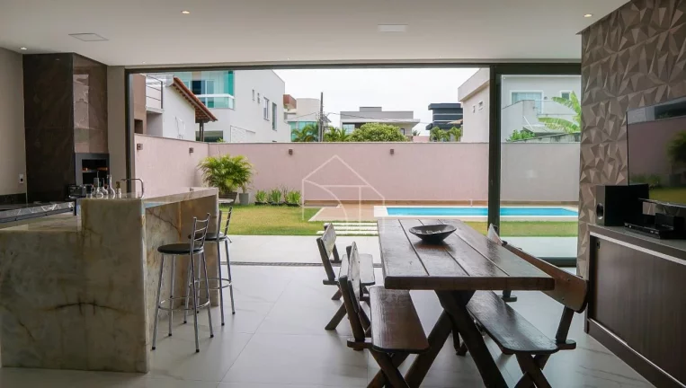 Imagem Luxuosa Casa à Venda no Condomínio Resort Boulevard Lagoa – Serra, ES