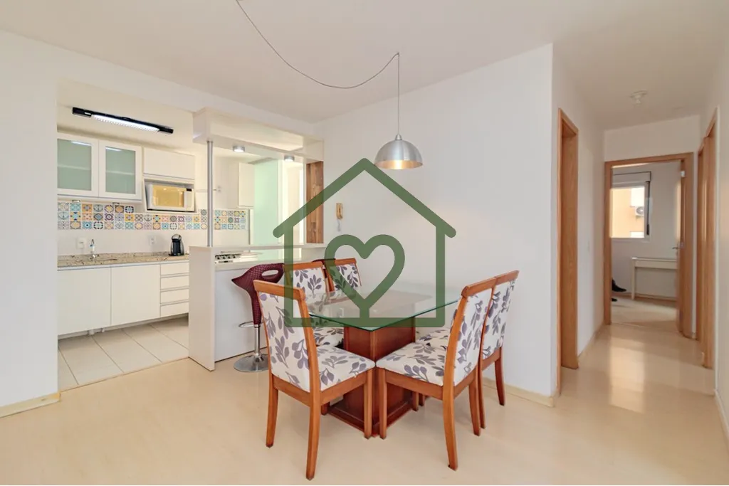 APARTAMENTO DE 68m² COM 3 DORMITÓRIOS (1 SUÍTE), SALA, COZINHA E LAVANDERIA. COM 1 VAGA DE GARAGE...