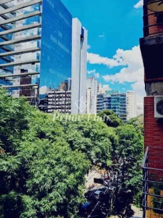 Imagem Flat disponível para venda no Alameda Apart Hotel no Jardim Paulista, com 43m², 1 dormitório e 1 vaga