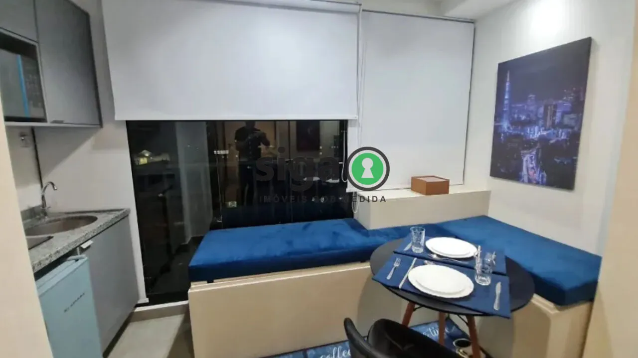 Imagem Studio mobiliado e equipado à venda próximo ao metrô Adolfo Pinheiro