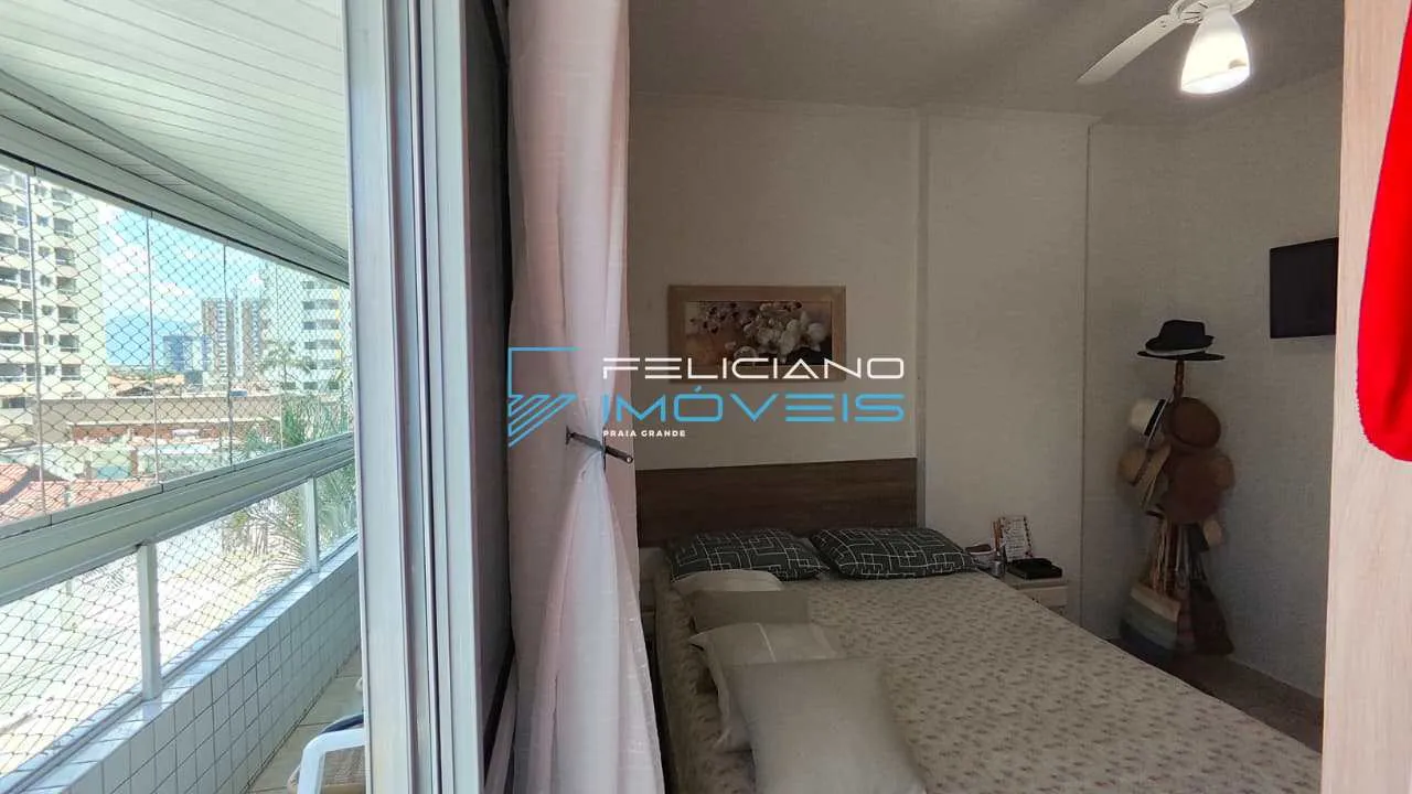 Imagem Apartamento com 2 quartos, Guilhermina, Praia Grande - R$ 550 mil, Cod: 6892