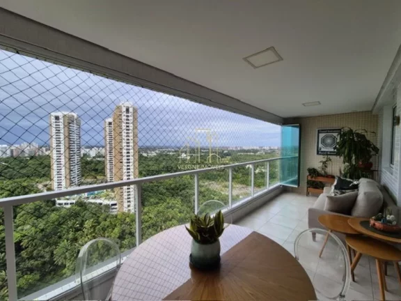 Imagem Vendo apartamento no Greenville Platno em Patamares com três quartos e varanda gourmet