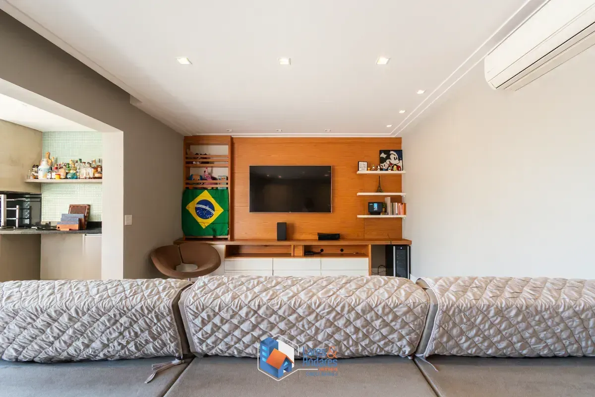 Imagem Apartamento para venda em Brooklin com 4 quartos, sendo 2 suítes, 175m²