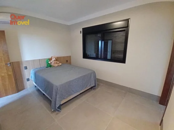 Imagem Residência de luxo no Condomínio Villa Di Maria: 3 suítes, 263,33 m² em Quintas de São José, Ribeirão Preto-SP - Quer Imóvel Negócios Imobiliários.