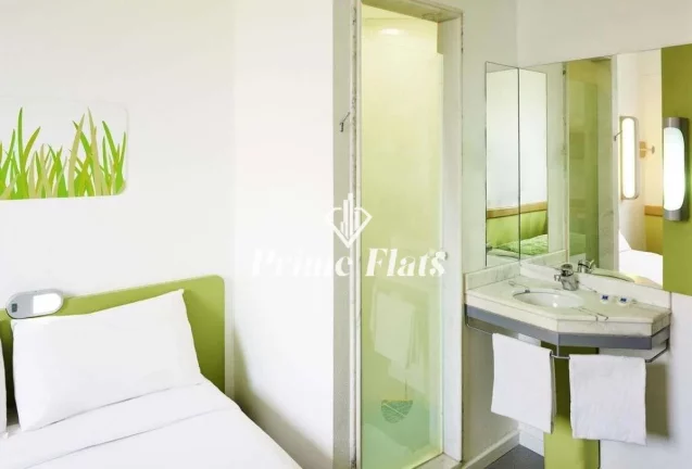 Imagem Flat disponível para venda no Ibis Budget Jardins, com 12m², 1 dormitório e 1 vaga de garagem