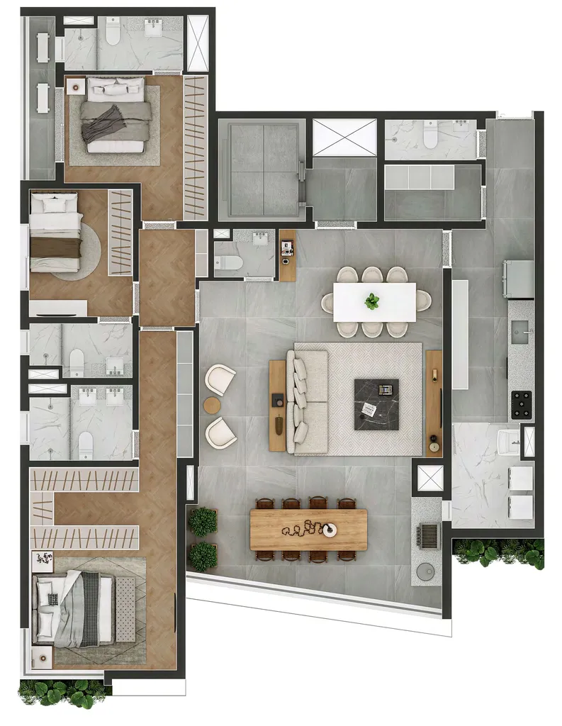 Imagem APARTAMENTO RESIDENCIAL em São Paulo - SP, Cerqueira César