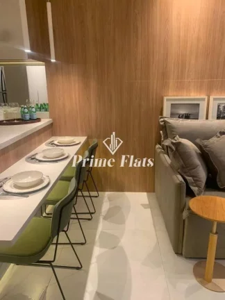 Imagem Flat disponível para venda no Le Bougainville, com 56m², 1 dormitório e 1 vaga de garagem