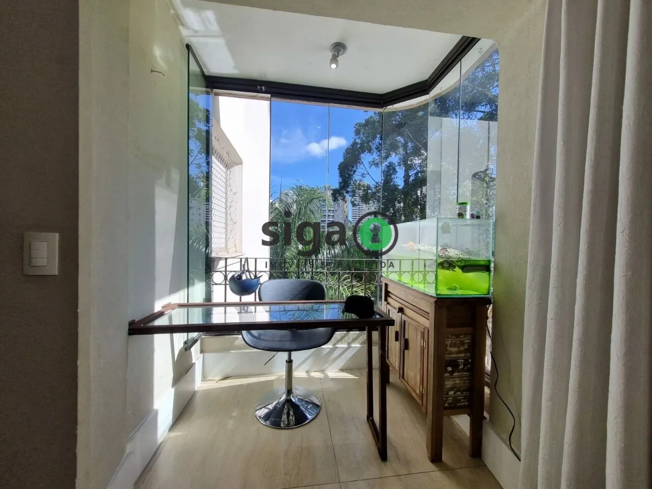 Imagem Apartamento mobiliado de 128 metros no Panamby