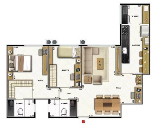 Imagem APARTAMENTO RESIDENCIAL em Rio de Janeiro - RJ, Vila Isabel