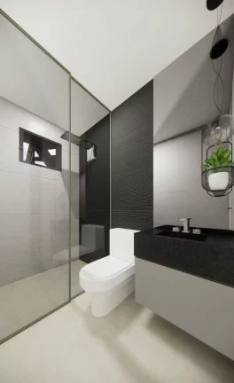 Imagem Casa geminada, 3 quartos - Santa Amélia