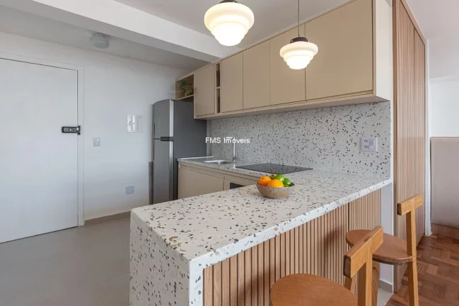 Imagem Apartamento à venda no Centro de SP: 1 quarto, 1 sala, 1 banheiro, 37m² de área. Venha conferir!