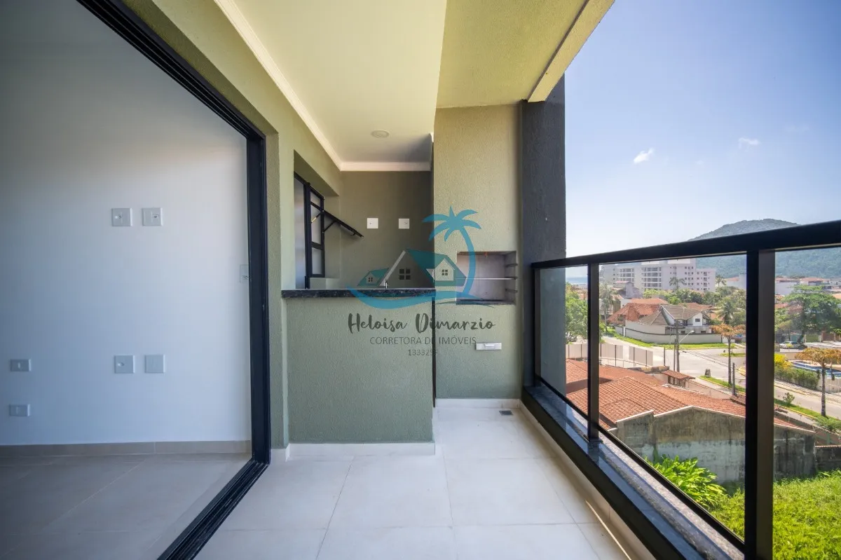 Imagem Excelente apartamento novo a venda à 250 metros da orla de Itaguá em Ubatuba.