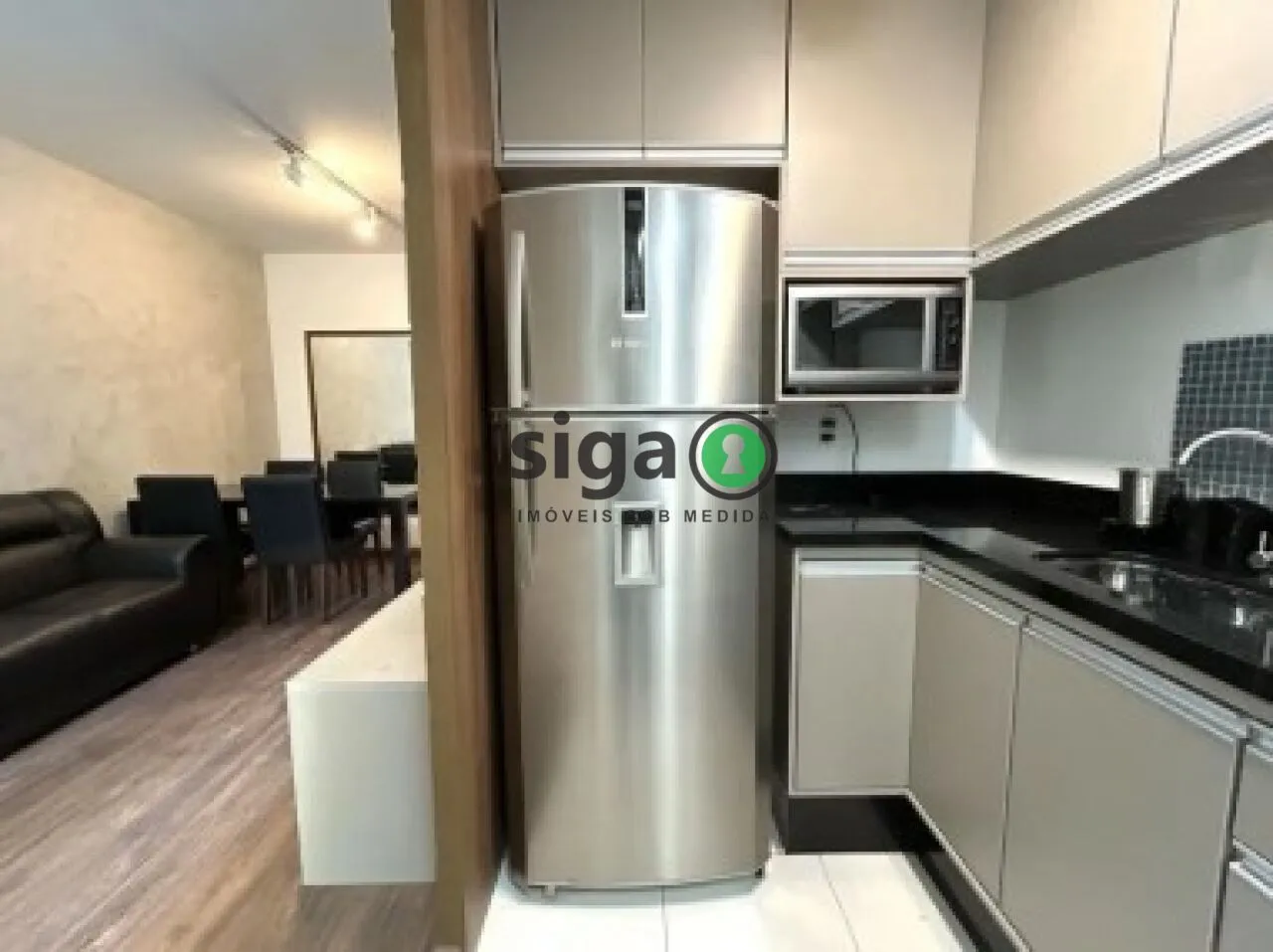 Imagem Apartamento mobiliado com pé-direito duplo e lazer completo!!!!