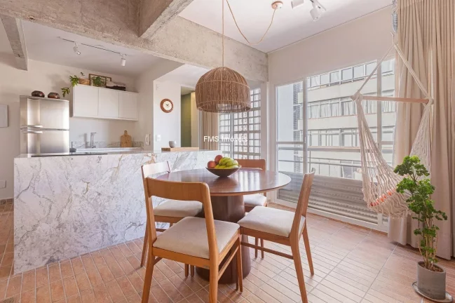 Imagem Apartamento à venda em São Paulo-SP, Jardim America: 2 quartos, 1 suíte, 1 sala, 2 banheiros, 65m².