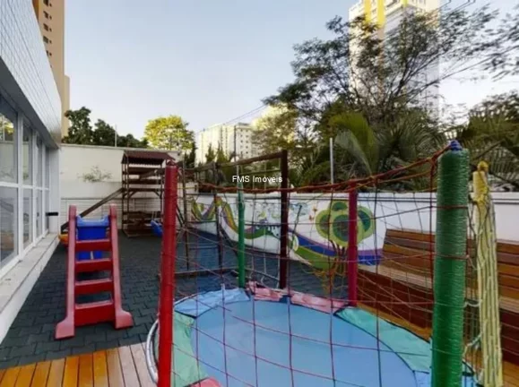 Imagem Apartamento de Luxo para Locação no Brooklin, São Paulo-SP: 2 Quartos, 2 Suítes, 3 Banheiros, 2 Vagas de Garagem, 95m² de Área.